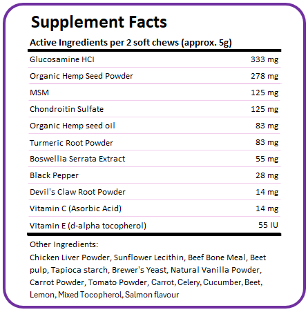 Agile Dog - Hip & Joint Supplement For Dogs