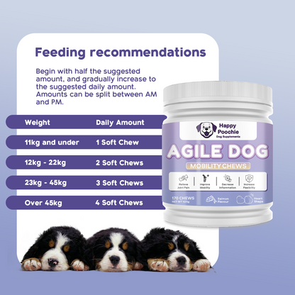 Agile Dog - Hip & Joint Supplement For Dogs