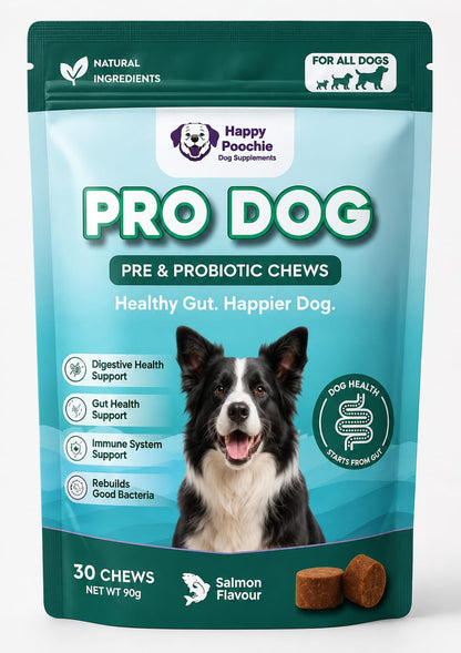 Pro Dog - Pre & Probiotic Supplement For Dogs (30 Chews)