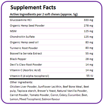 Agile Dog - Hip & Joint Supplement For Dogs